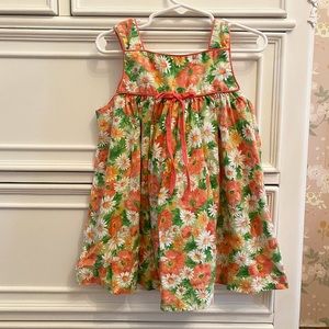 Vintage Toddler Daisy Sundress